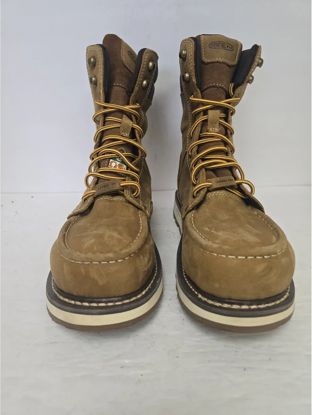 KEEN Men's 8 Inch Cincinnati Composite Toe Waterproof 1025690 Work Boot 10.5D